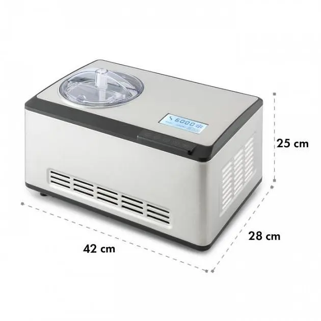 Мороженица компрессорная Klarstein Dolce Bacio (10032322) - фото 2