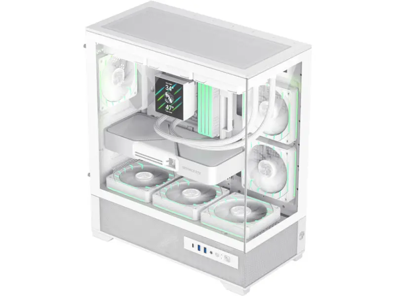 Корпус Gamemax VISTA 2 AW White - фото 2