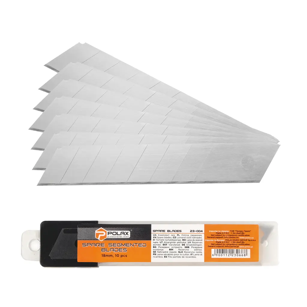 Комплект лез Polax сегментних 18 мм, 10 шт. (23-004) - фото 6