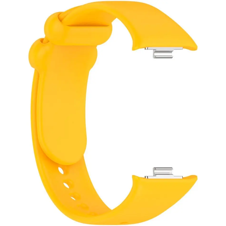 Ремінець ArmorStandart Silicone для Xiaomi Smart Band 9 Pro / 8 Pro / Redmi Watch 4 Yellow [ARM73967] [102814] - фото 2