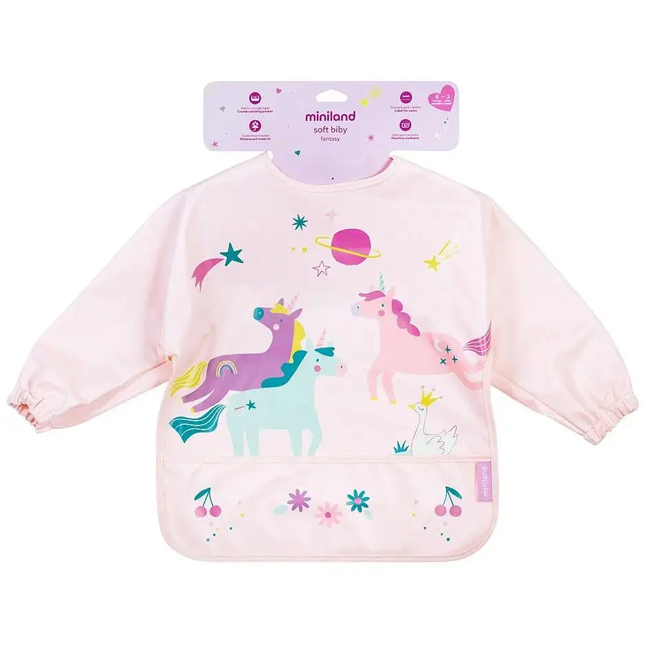 Нагрудник Miniland Fantasy з довгим рукавом (89647) - фото 5