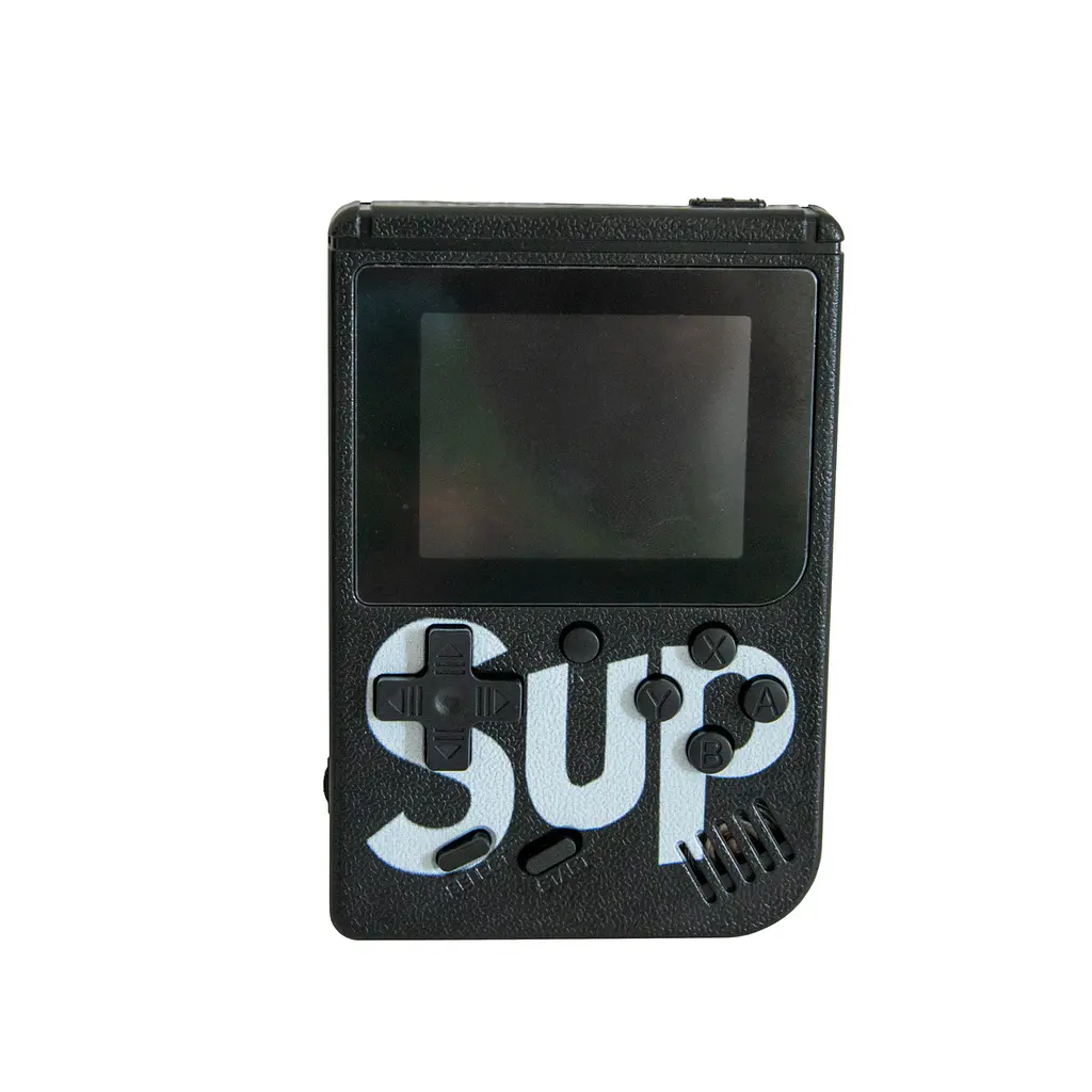 Ігрова приставка чорна ретро приставка 8 біт із 90 х ретро консоль SUP GAME BOX NES 400 ігор - фото 6