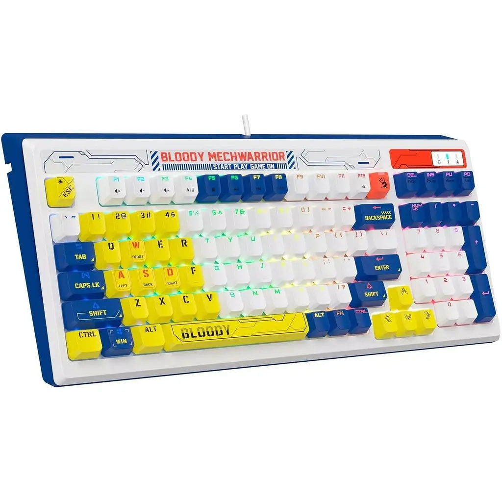 Клавиатура Bloody A4Tech B950 RGB LK Libra Switch Warrior Blue (B950 RGB Warrior Blue) (B950 RGB (Warrior Blue)) - фото 2
