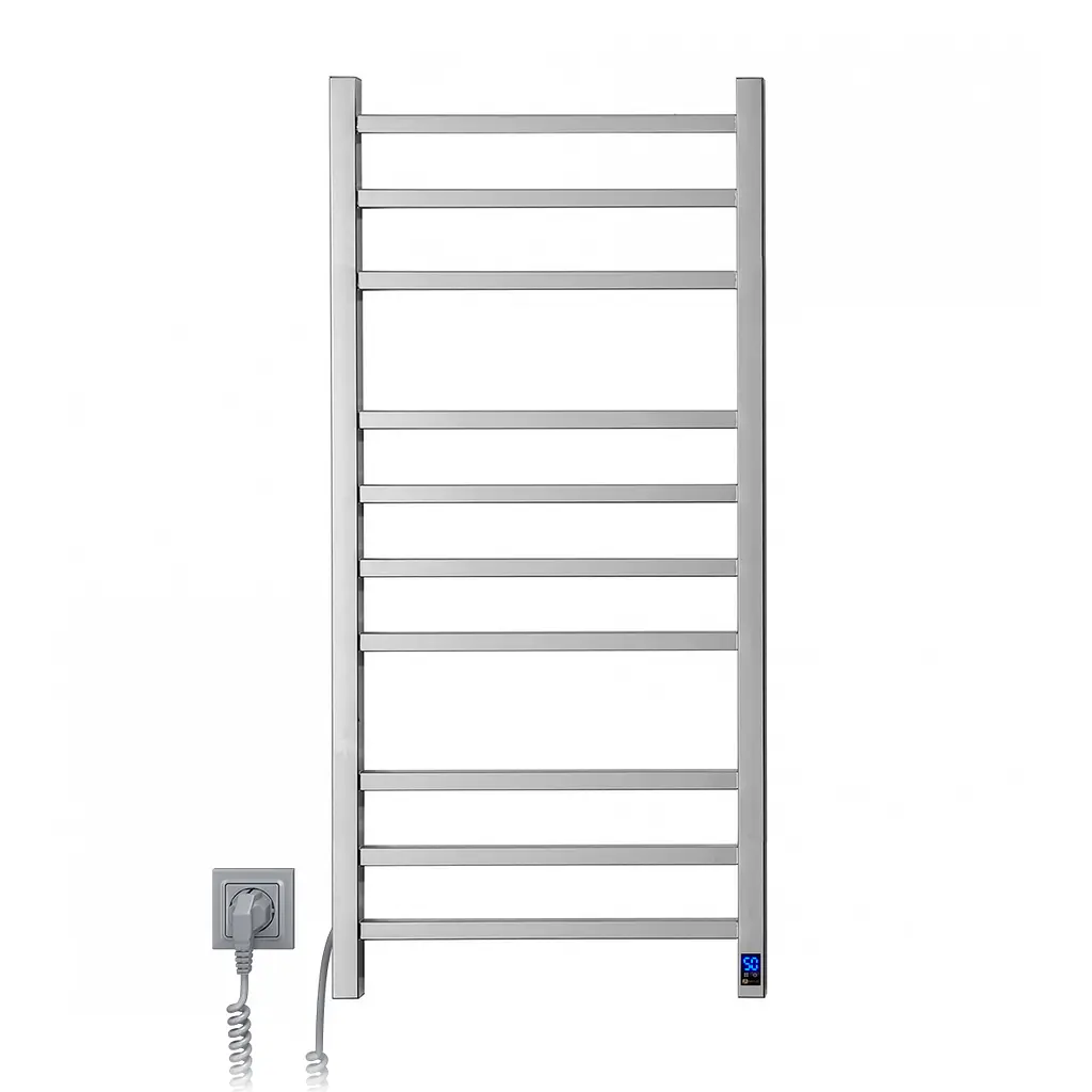 Электрический полотенцесушитель Navin Loft 500x1000 Sensor с таймером, левое 00-044050-5080, Хром, Левое, Электронный - фото 2