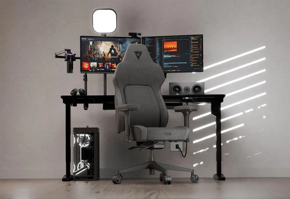 Кресло для геймеров TX3 Core Smart Loft Dark Grey (TEGC-207010Z.Z1) - фото 2