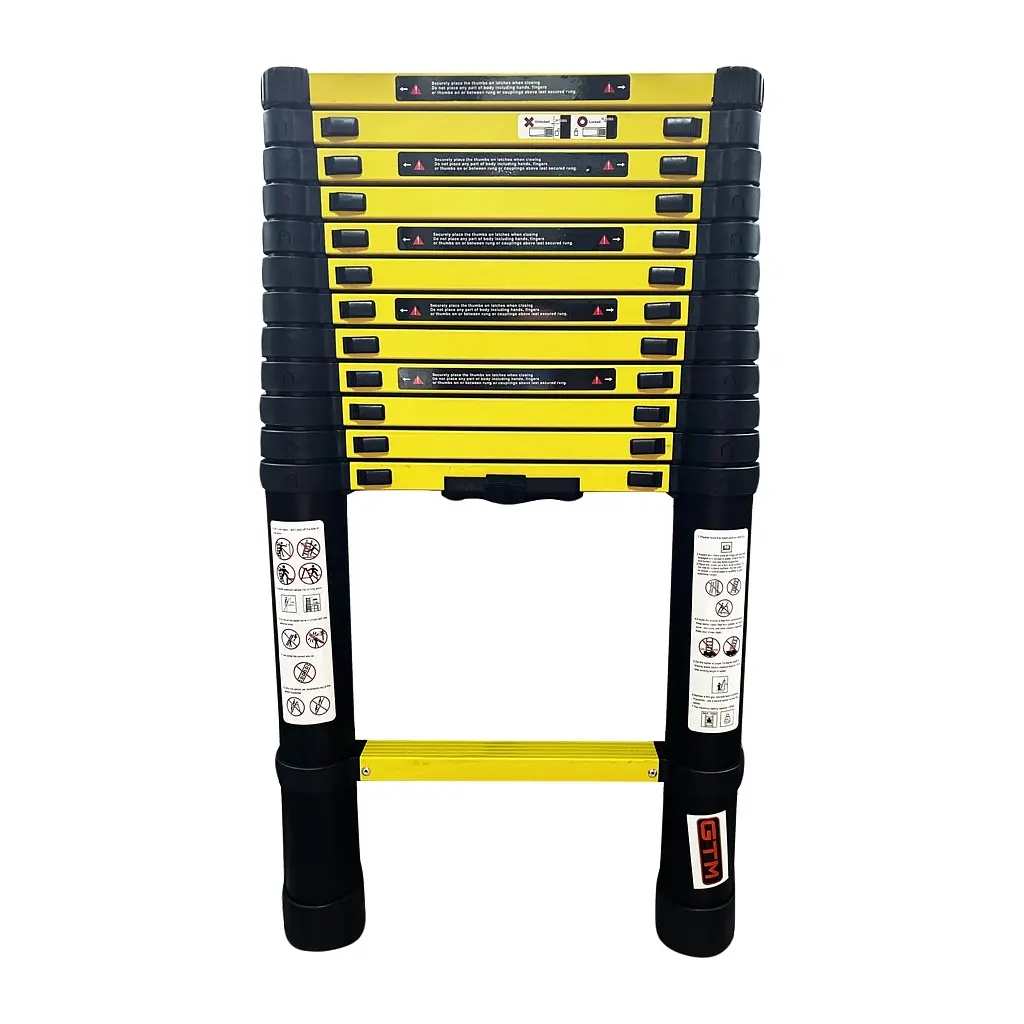 Лестница GTM телескопическая 13сх. 3,8м (KME1038Y/881038) - фото 4