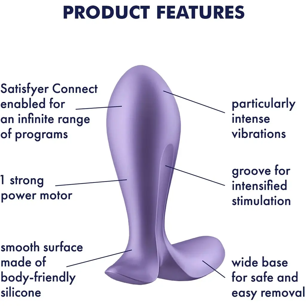 Анальна смарт-пробка Satisfyer Intensity Plug - фото 6