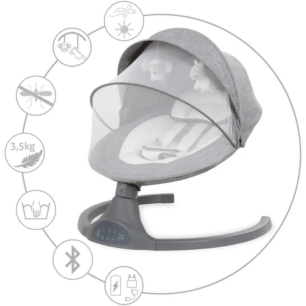 Заколисуючий центр Kidwell Luxi Dark Melange - фото 5