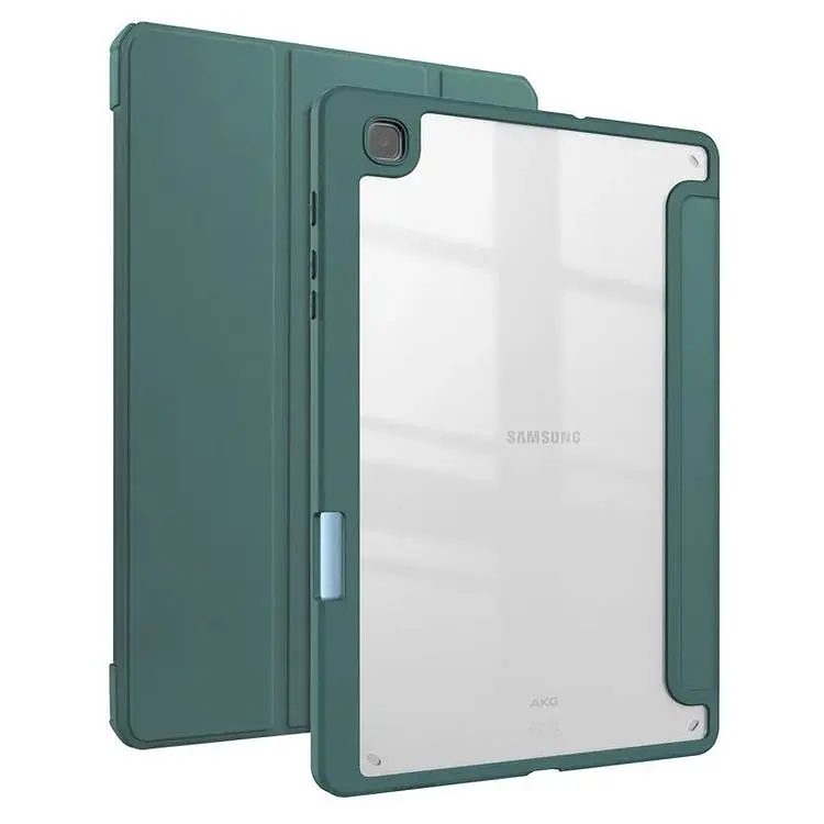 Чехол-книжка BeCover Soft Edge с креплением для стилуса для Samsung Galaxy Tab S6 Lite -2024 10.4" P620/P625/P627 Dark Green (710838) - фото 2