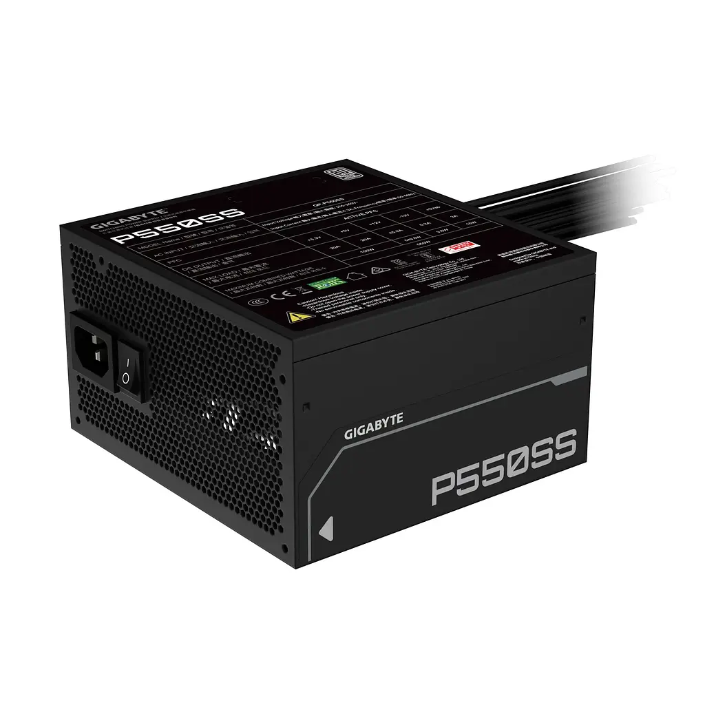 Блок живлення Gigabyte 550W GP-P550SS - фото 5