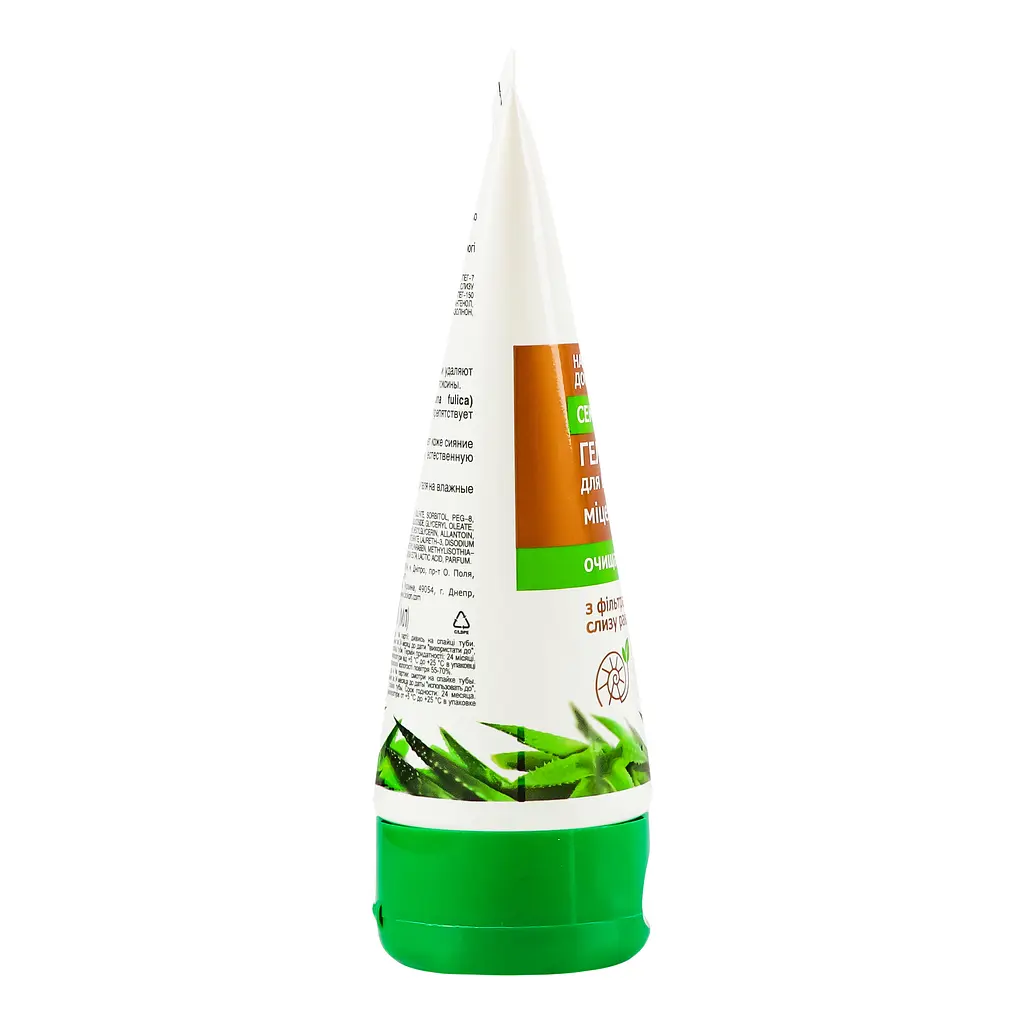 Міцелярний гель для вмивання Біокон Натуральний догляд Секрет равлика 150 мл - фото 3