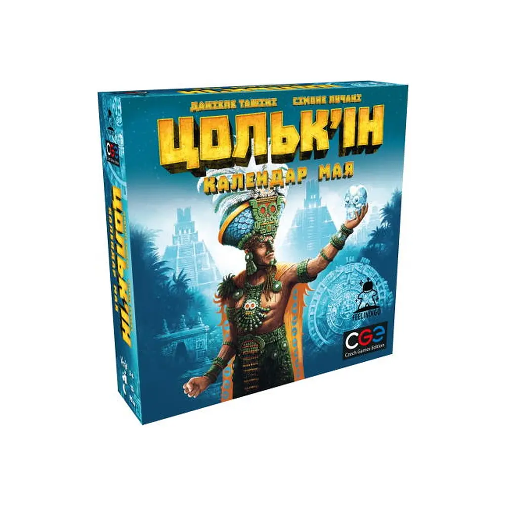 Настільна гра Feelindigo Цолькін: Календар Мая (Tzolk'in: The Mayan Calendar) українська (FI23053)