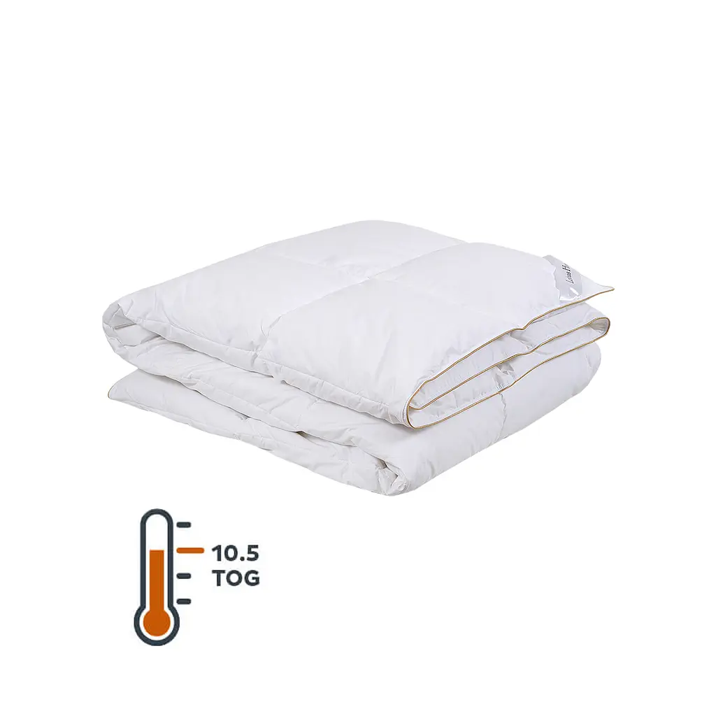 Одеяло Lotus Home - Goose 90% 10,5 tog пуховое 195x215 евро - фото 2