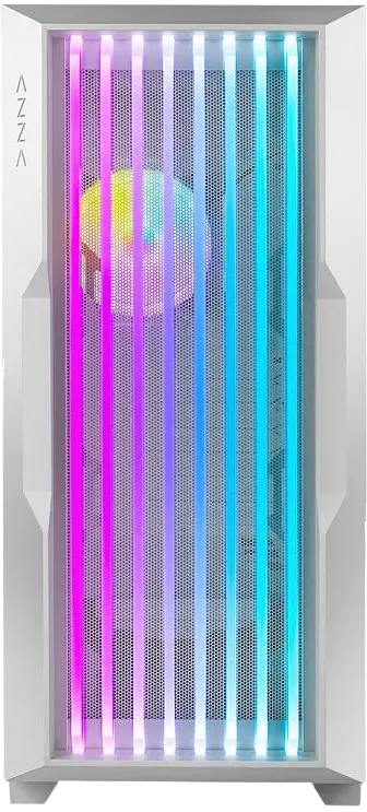 Корпус AZZA Guardian Glass ARGB White (CSAZ-520WG) - фото 2