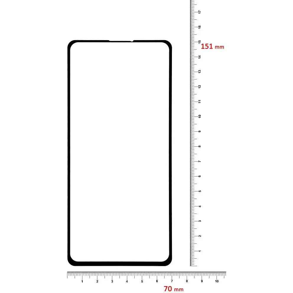 Защитное стекло BeCover для Xiaomi Mi 9T / 9T Pro / Redmi K20 / K20 Pro Black (703898) - фото 3