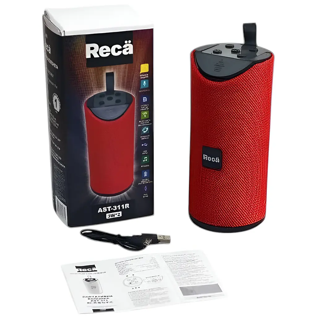 Акустическая система Reca AST-311R Red - фото 6