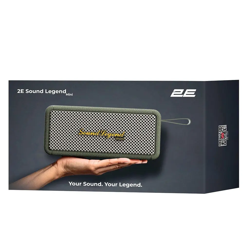 Портативна акустика 2E SoundLegend Mini 40Вт BT 5.3 PowerBank IPX6 Green (2E-BSSLMWGN) - фото 11