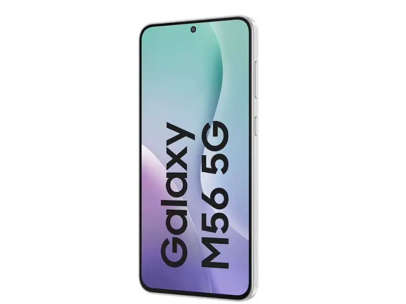 Смартфон Samsung Galaxy M56 5G 8/128GB Light Green (SM-M566BLGA) - фото 3