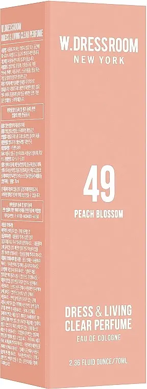 Парфумована вода W.Dressroom Dress & Living Clear Perfume No.49 Peach Blossom для одягу та дому 70 мл - фото 2