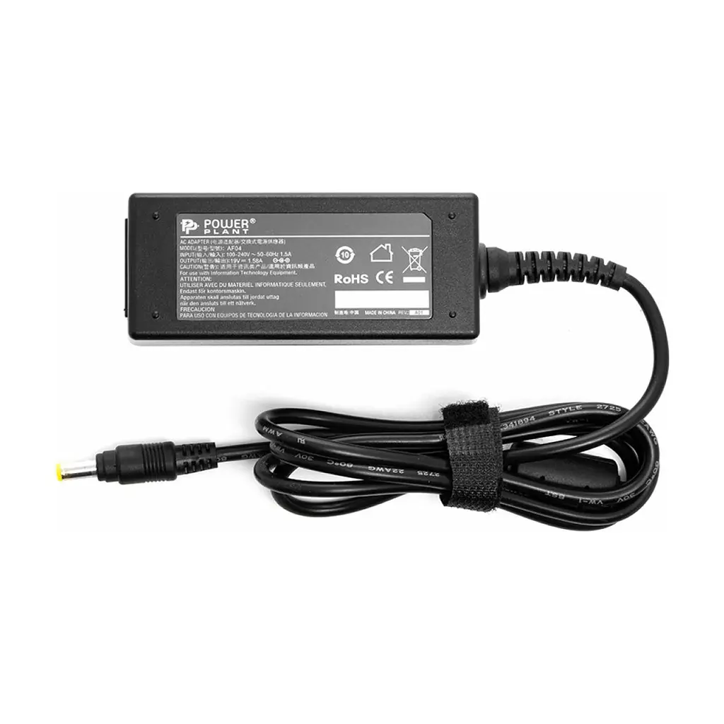 Блок питания для ноутбука PowerPlant HP 220V, 19V 30W 1.58A (4.8*1.7) (HP30F4817)
