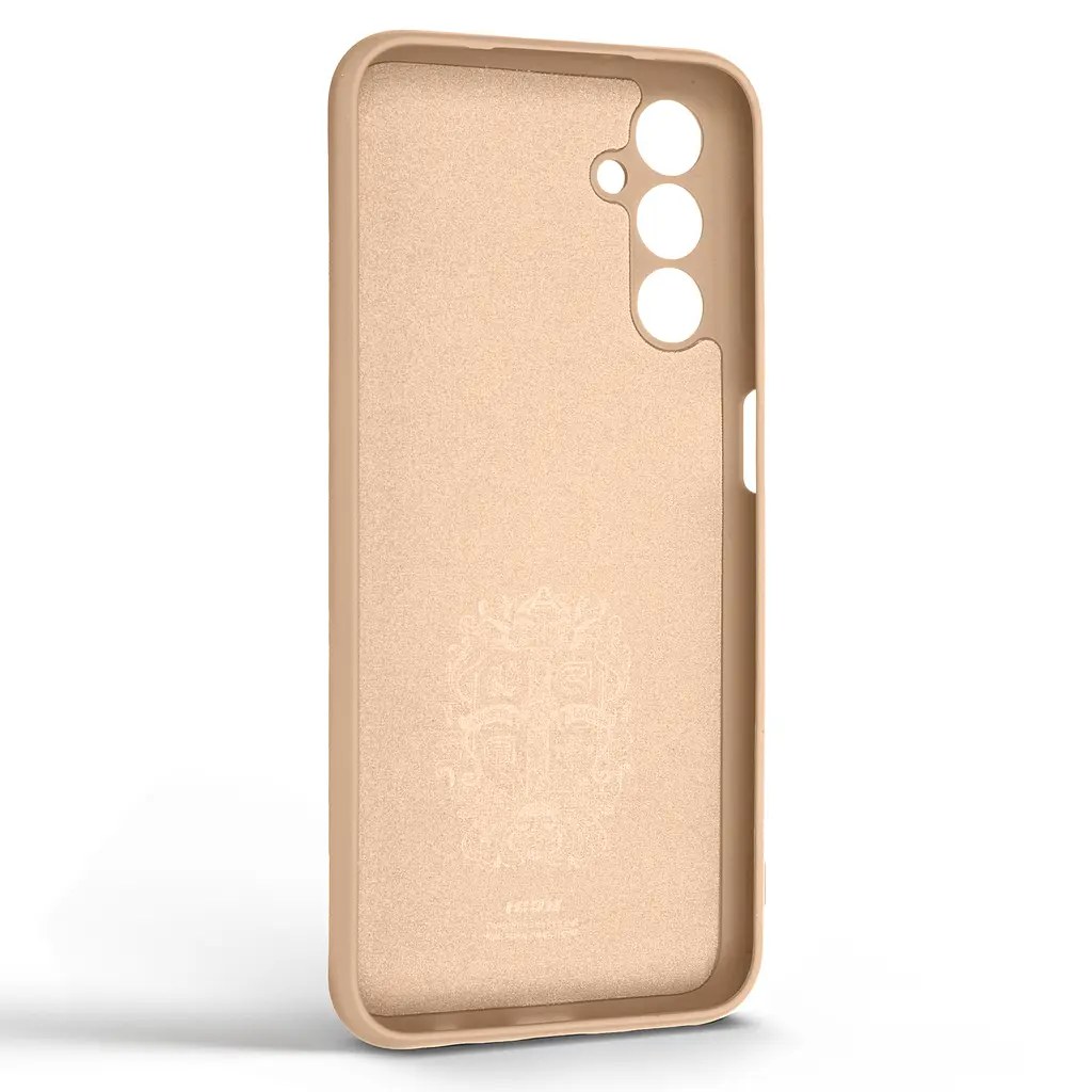 Силиконовый чехол для Samsung Galaxy M14 5G (M146), Icon Ring, пудровый, панель-накладка, с кольцом-подставкой на 360°, противоударный, возможность использования магнитных держателей, ArmorStandart (ARM68783) - фото 2