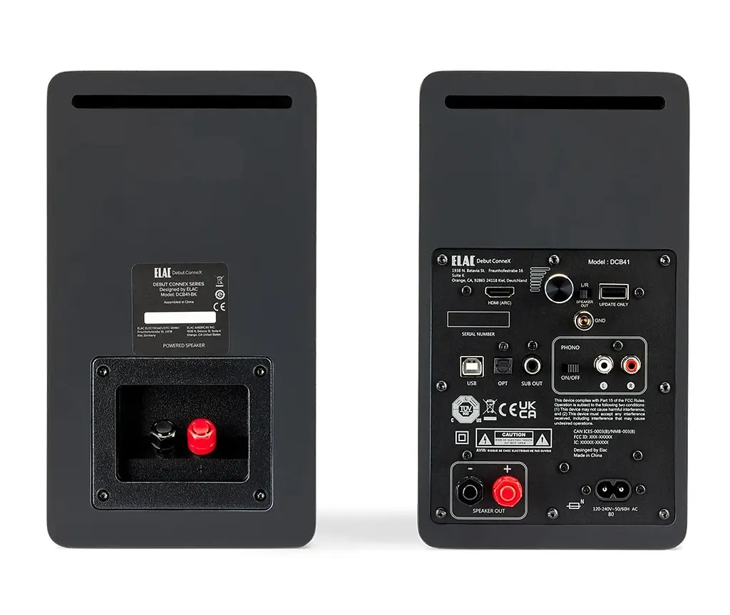 Полочні колонки активні ELAC DCB-41 DEBUT CONNEX Black - фото 3