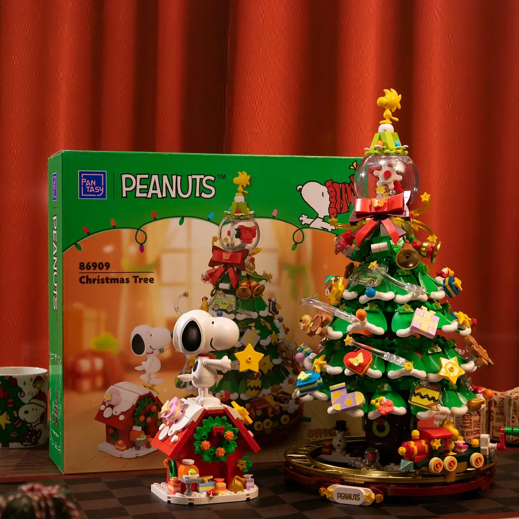 Конструктор Pantasy Snoopy Різдвяна ялинка (86909) - фото 5