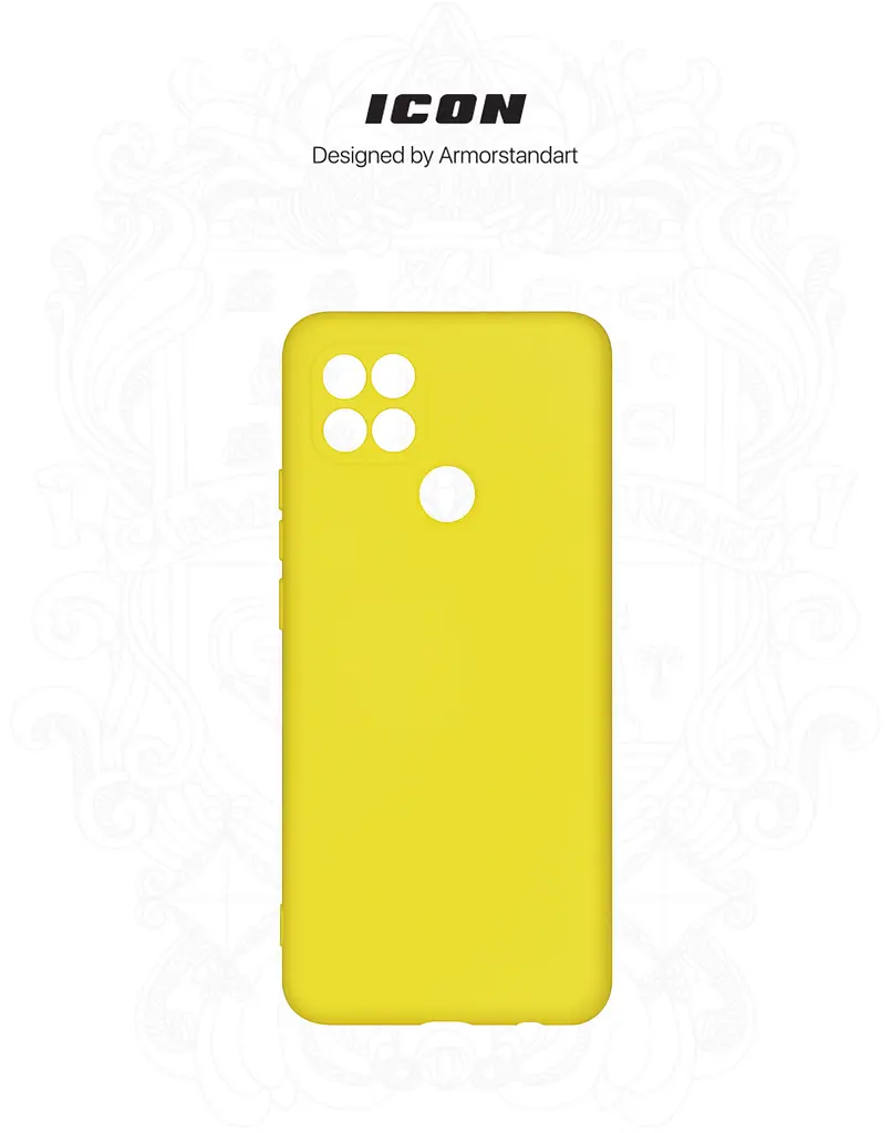 Чехол ArmorStandart ICON для OPPO A15/15S Camera cover Yellow (ARM58543) - фото 3