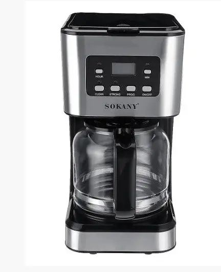 Кавоварка Sokany 121E 950w LCD-дисплей 1,5 л - фото 5