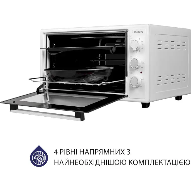 Электрическая печь Minola Foev 4815 WH - фото 7
