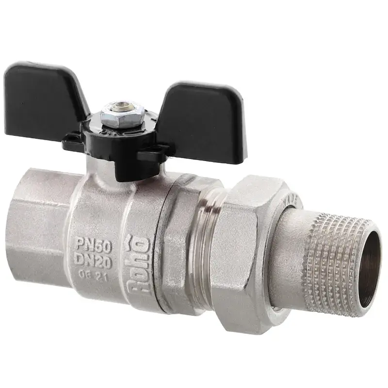 Кран з американкою Roho R105-050B - 1/2" прямий RO0110