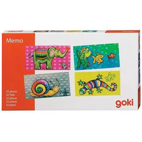 Настільна гра мемо Goki Тварини (56904G) - фото 3