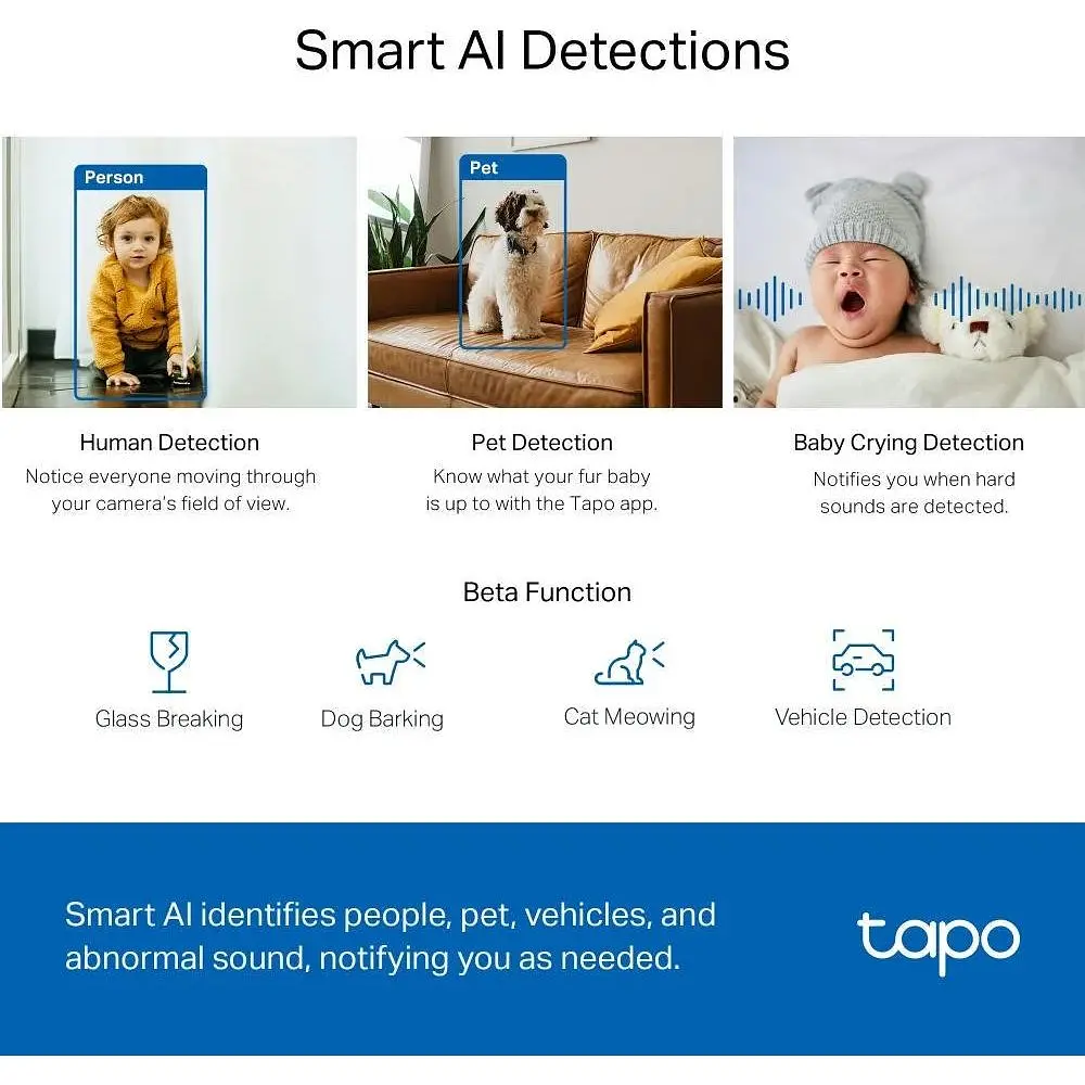 IP-камера TP-Link Tapo C220 4MP N300 microSD motion detection - фото 8