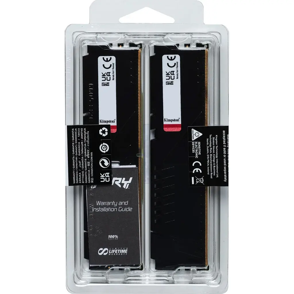 Модуль пам'яті DDR5 Kingston FURY Beast 2x16GB 6000MHz Black (KF560C36BBE2K2-32) [154333] - фото 5
