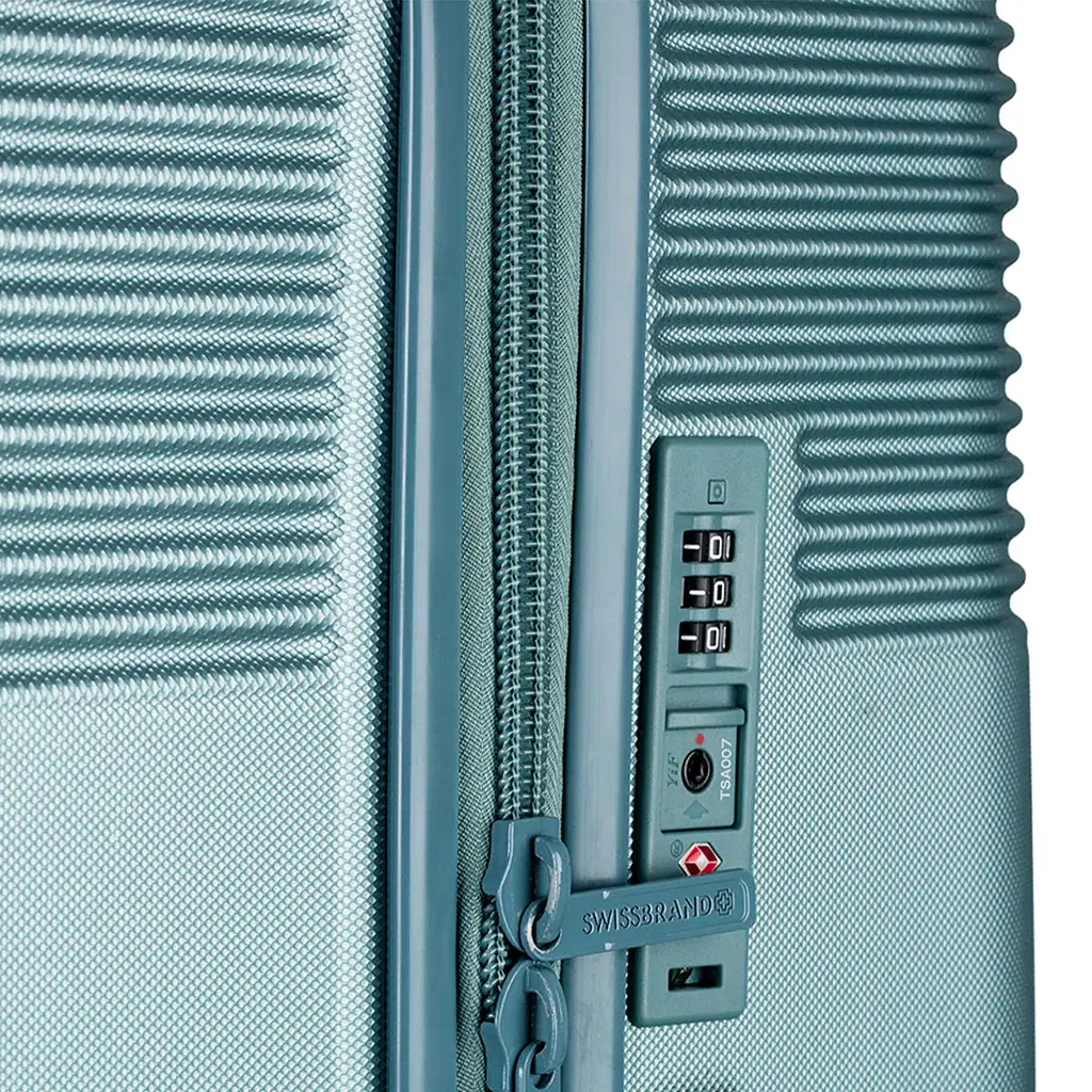 Валіза Swissbrand Cairo (S) Teal (SWB_LHCAI503S) - фото 4
