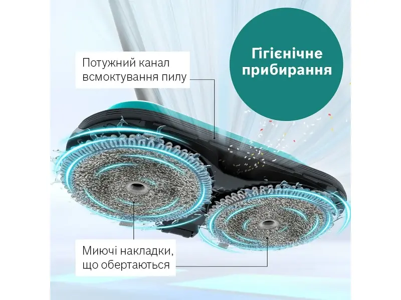 Вертикальний і ручний пилосос Bosch Unlimited 7 ProHygienic Aqua BCS71HYG2 2 в 1 - фото 12