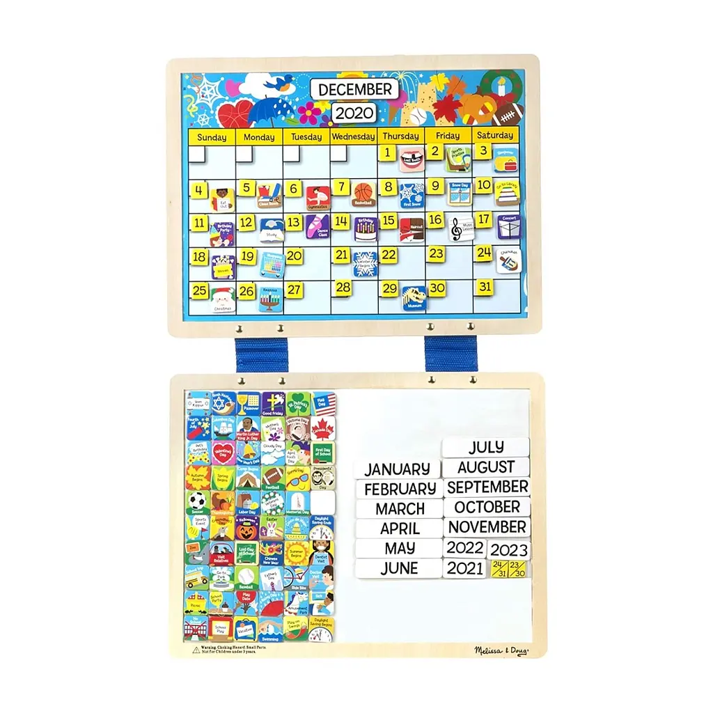 Ігровий набір Melissa & Doug Вічний магнітний календар (MD5058) - фото 2