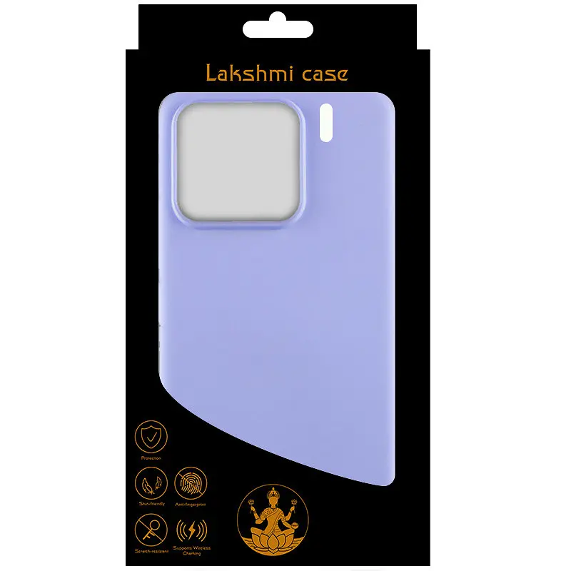 Чохол Silicone Cover Lakshmi (AAA) для Xiaomi 15 Pro Бузковий / Dasheen - фото 5