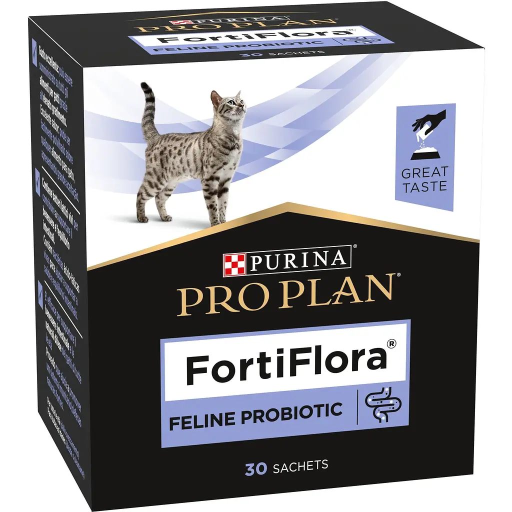 Пробіотик Purina Pro Plan FortiFlora для дорослих котів та кошенят для підтримання нормальної міклофлори шлунково-кишкового тракту 30 г (30 шт. х 1 г) - фото 2