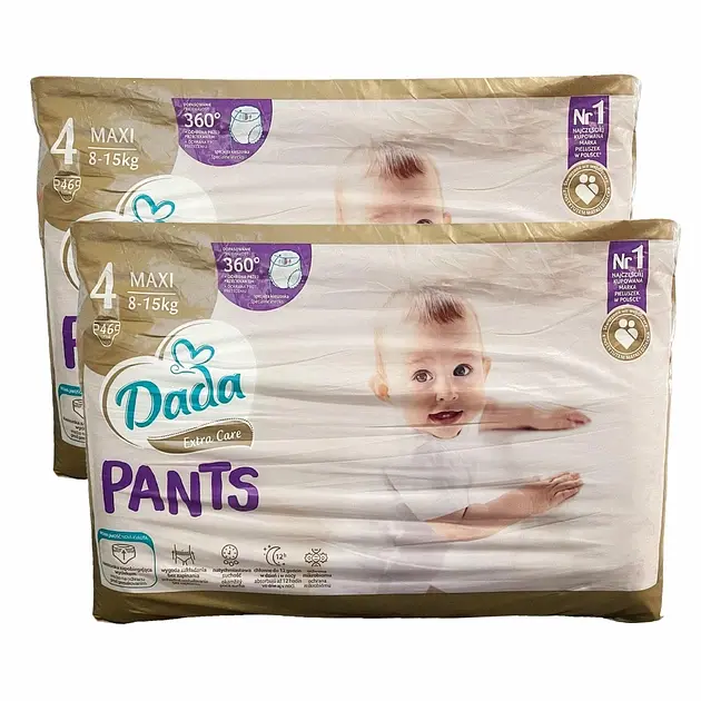 Підгузки-трусики Dada Extra Care 4 MAXI (8-15 кг), 92 шт
