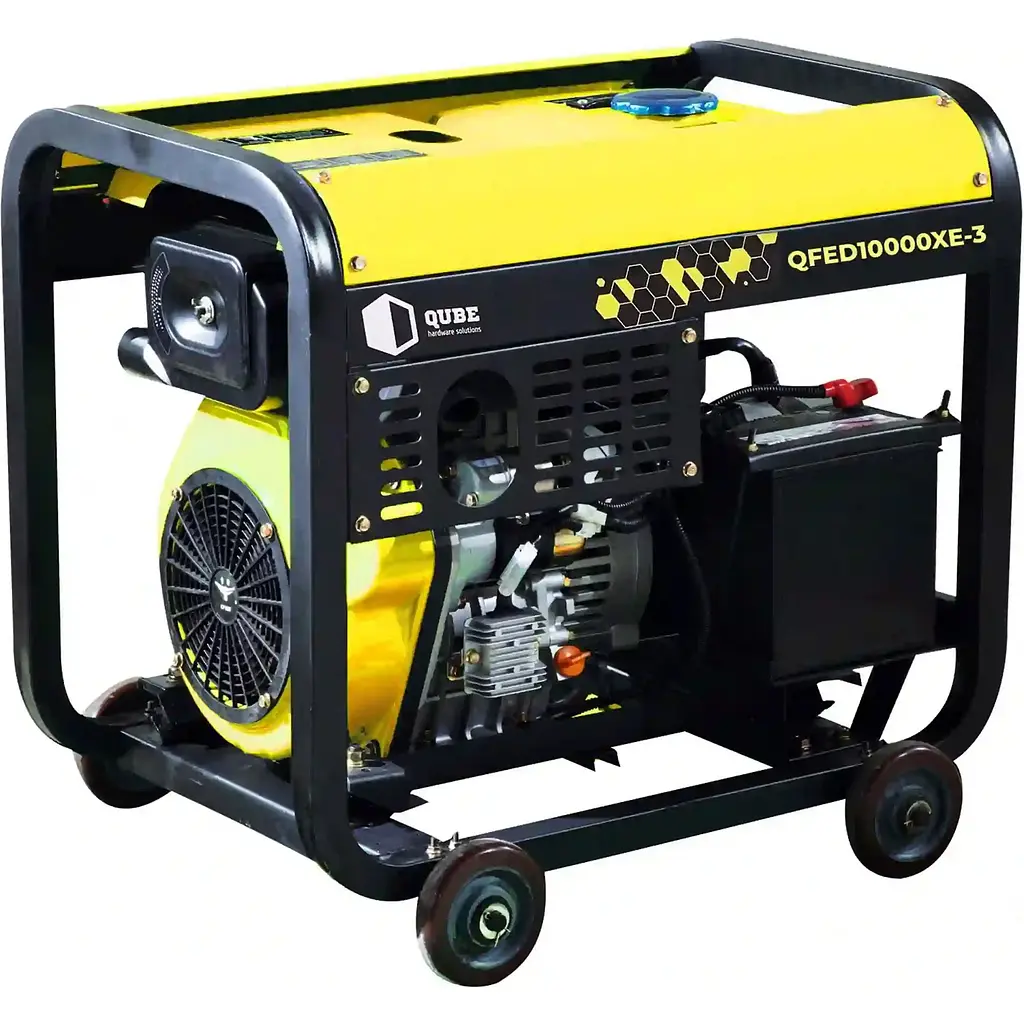 Генератор дизельний Qube QFED10000XE-3 [158796] - фото 1