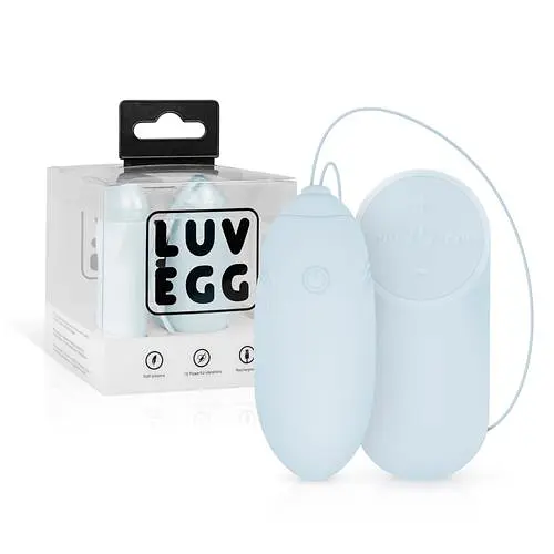 Віброяйце EasyToys Luv Egg 16 см блакитний - фото 6