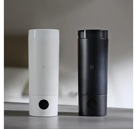 Термос MiJia Portable Electric Cup 2 350ml MJDRB02PL Black - фото 2