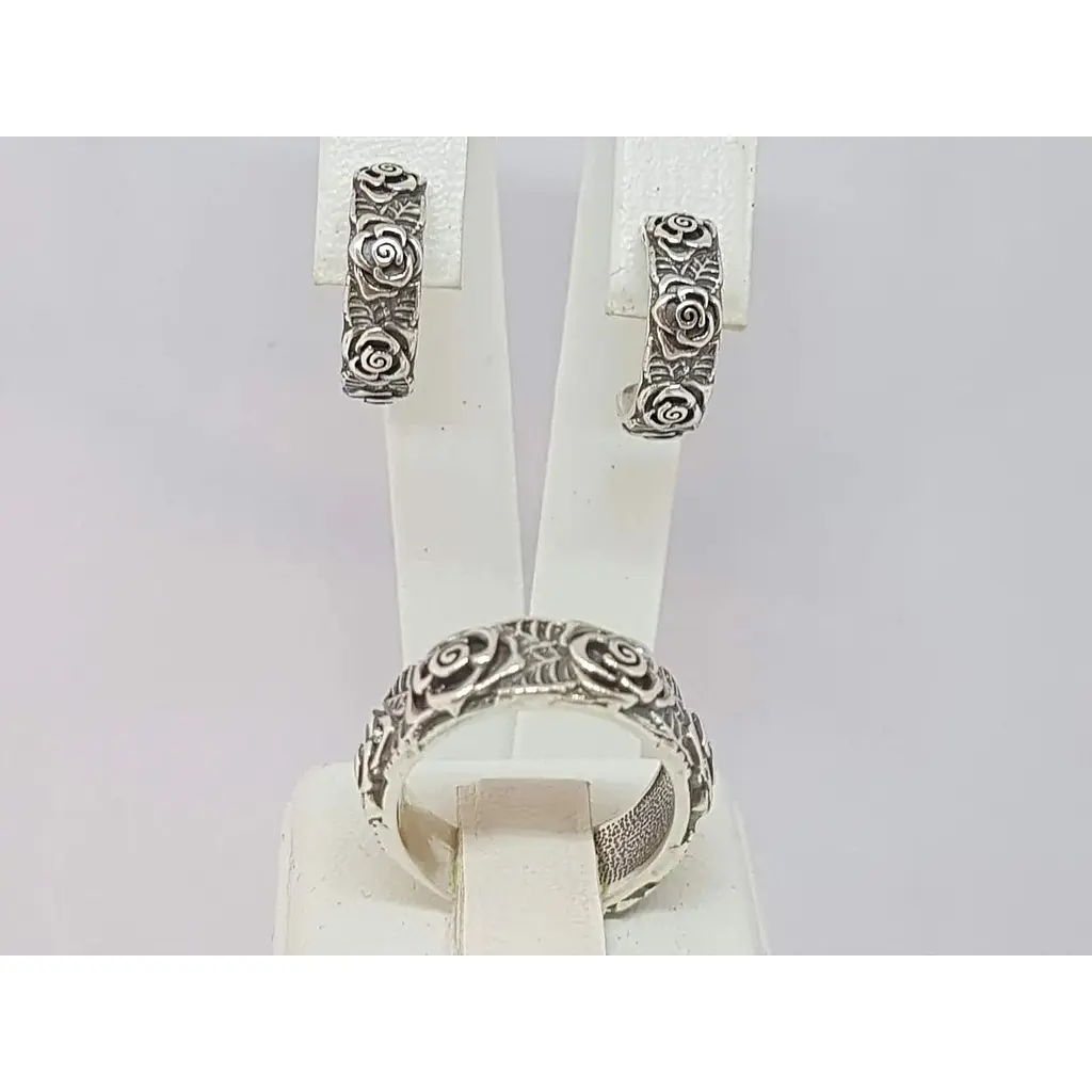 Срібне кільце Aurora. Артикул 81632* 17,5 - фото 6