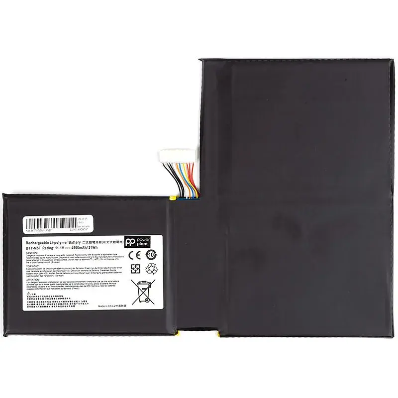Акумулятор PowerPlant для ноутбуків MSI GS60 Series (BTY-M6F) 11.4V 4600mAh (NB470150) - фото 2
