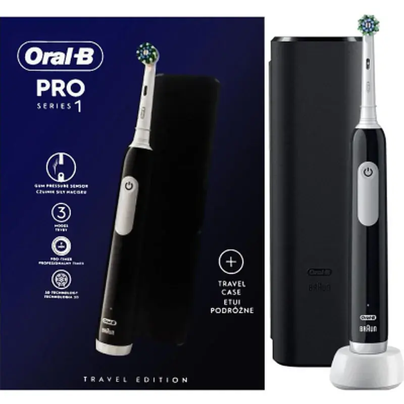 Електрична зубна щітка Oral-B D305.513.3X Black - фото 2