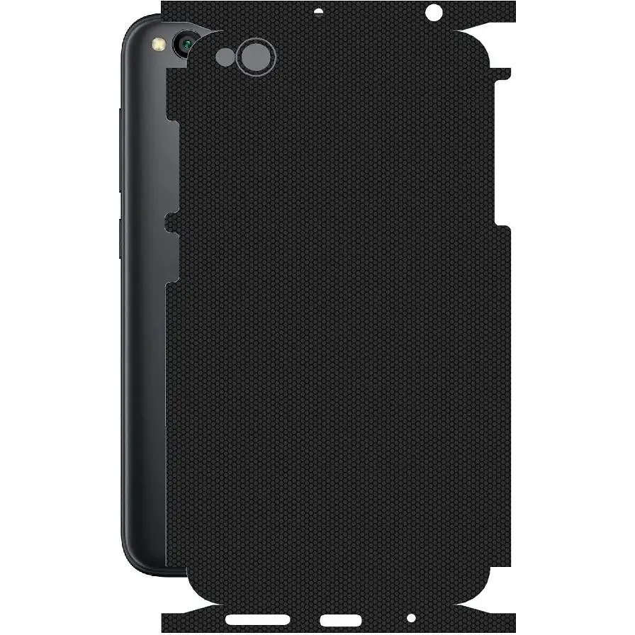 Защитная пленка StatusSKIN для Xiaomi Redmi GO Корпус Винил Матрикс черный - фото 1