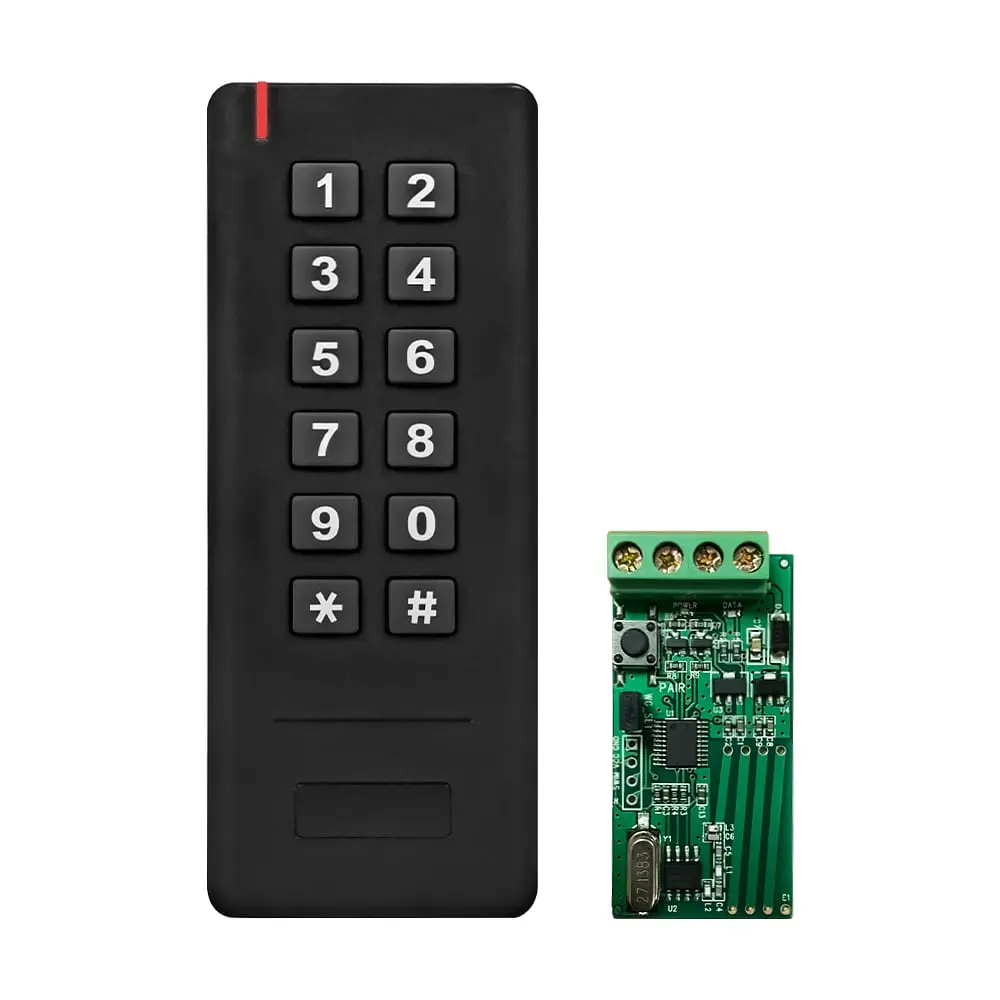 Клавіатура бездротова зі зчитувачем Mifare Trinix TRK-1100MWR (71-00017) - фото 8