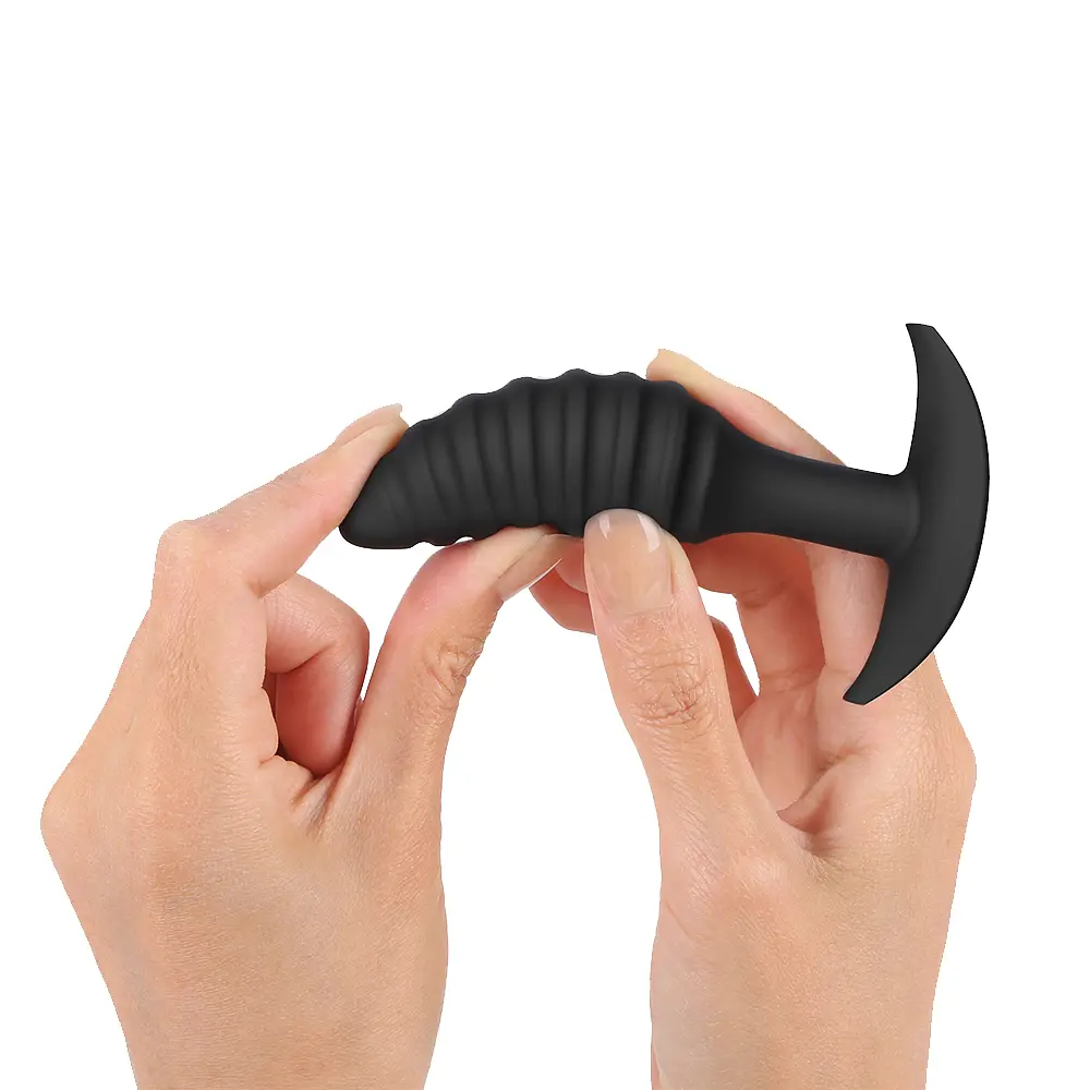 Анальна пробка Dorcel Spiral Plug 10.6 см (чорний) - фото 5