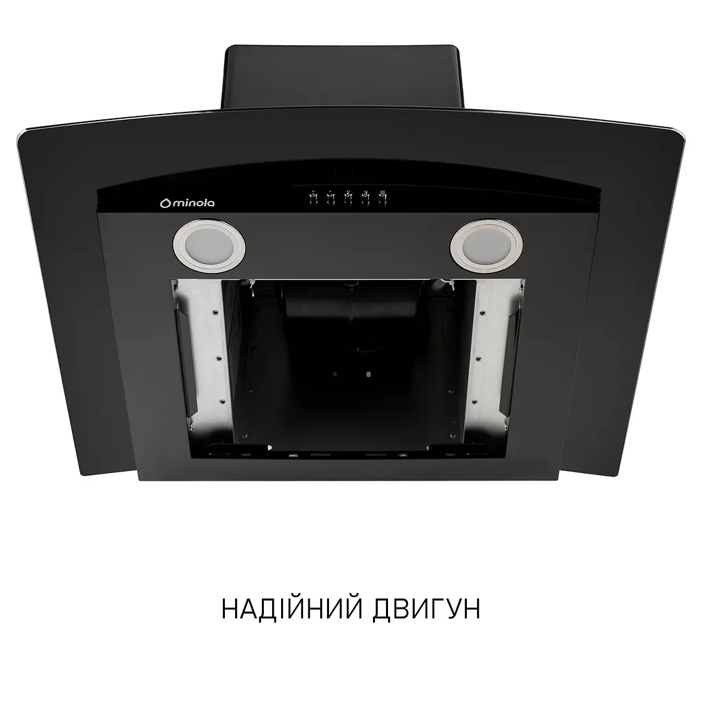 Витяжка декоративна зі склом MINOLA MTG 6642 BL LED - фото 7